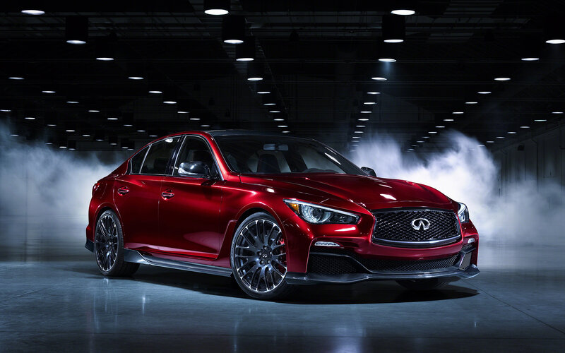 Red Infini Car