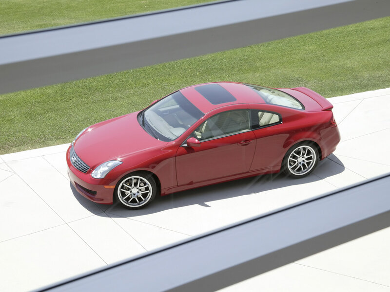 Red Infiniti G35 Coupe