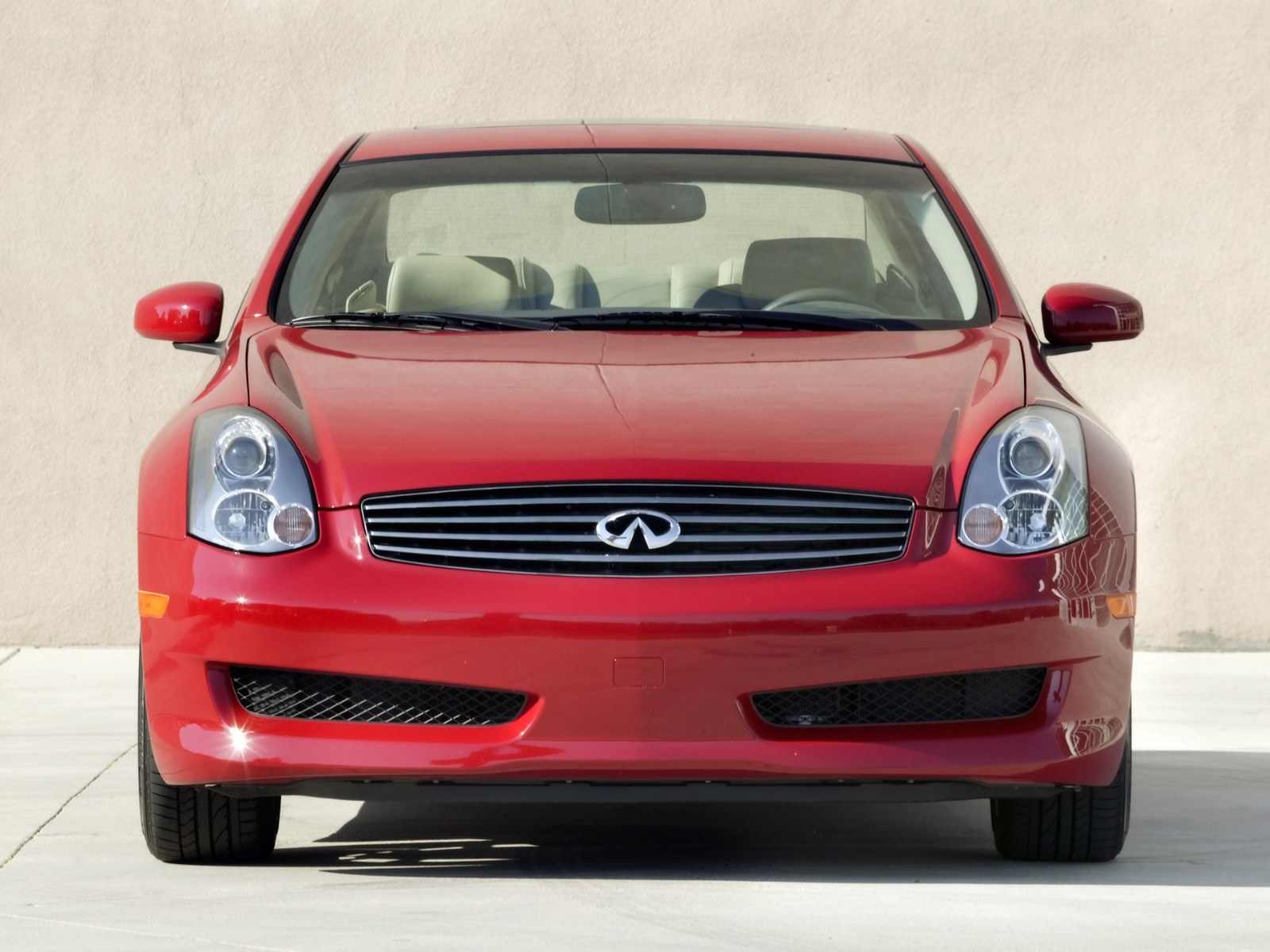 Red Infiniti G35 Coupe