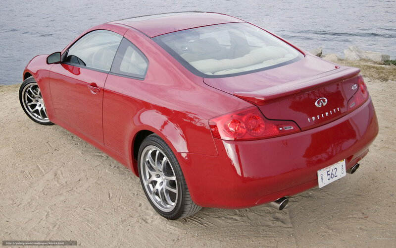 Red Infiniti G35 Coupe — Calm