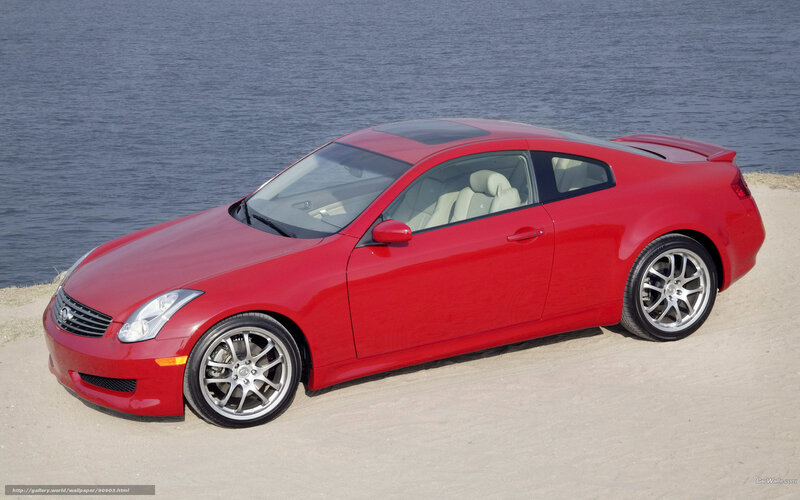 Red Infiniti G35 Coupe — Serene