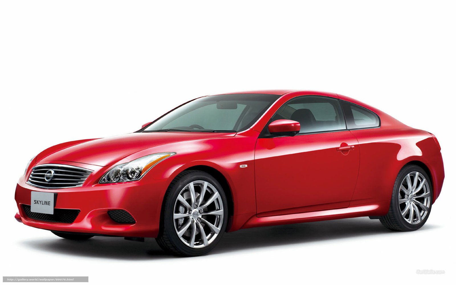 Red Infiniti G37 Coupe