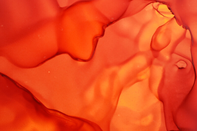 Red Ink on Paper