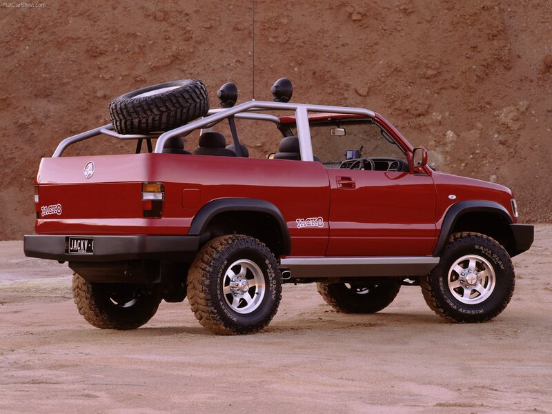 Red Jack8 concept vehicle