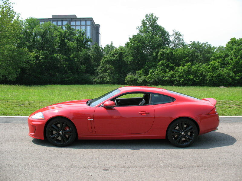 Red Jaguar Coupe — Calm
