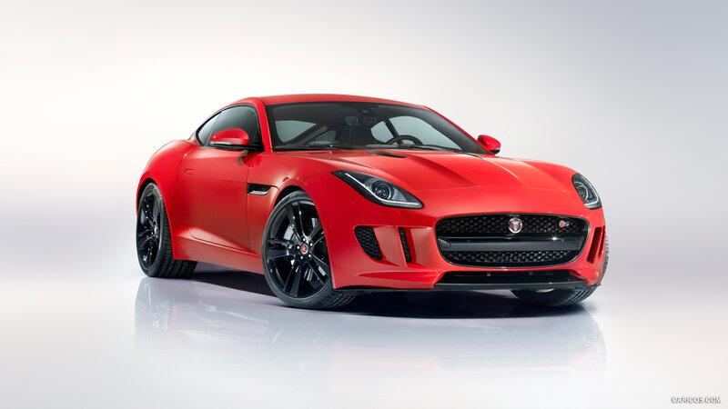Red Jaguar F-type Car