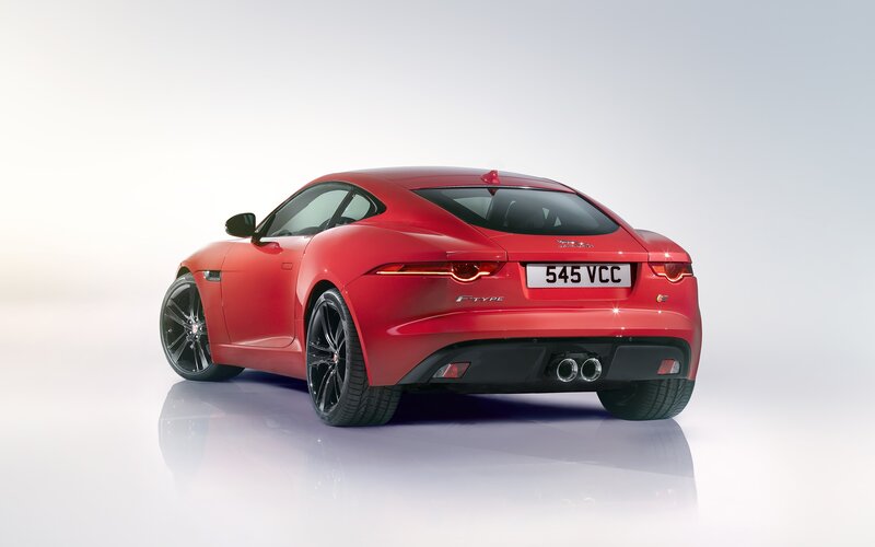 Red Jaguar F-type — Clean, Modern, Photograph
