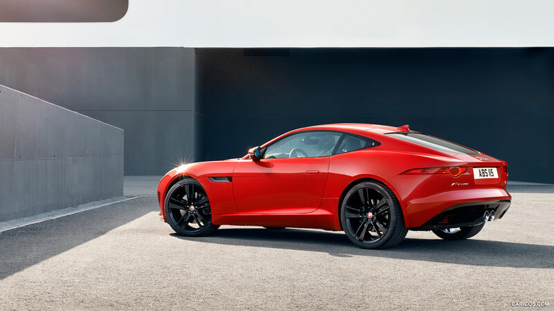 Red Jaguar F-type — Dramatic