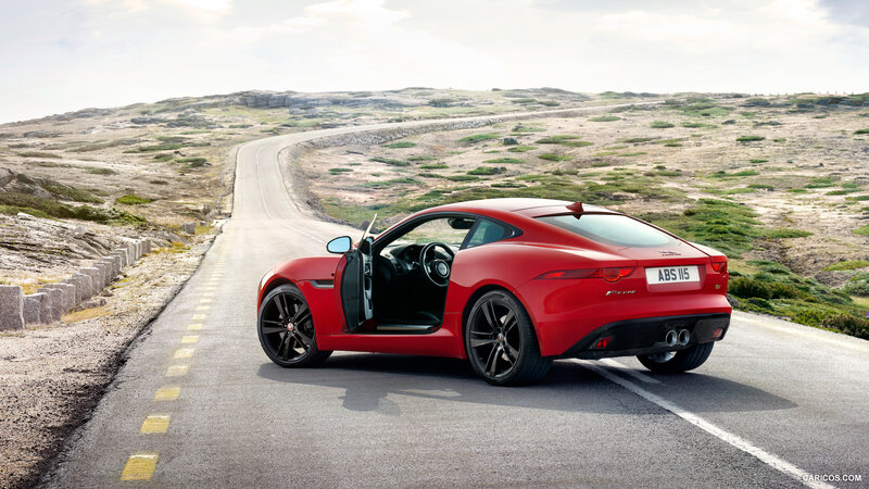 Red Jaguar F-type