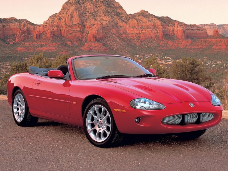 Red Jaguar Xk8 Convertible