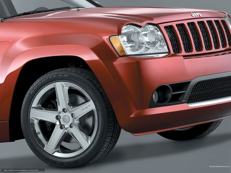 Red Jeep Cherokee
