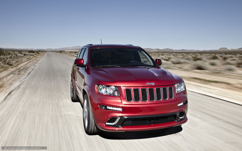 Red Jeep Suv — Dynamic