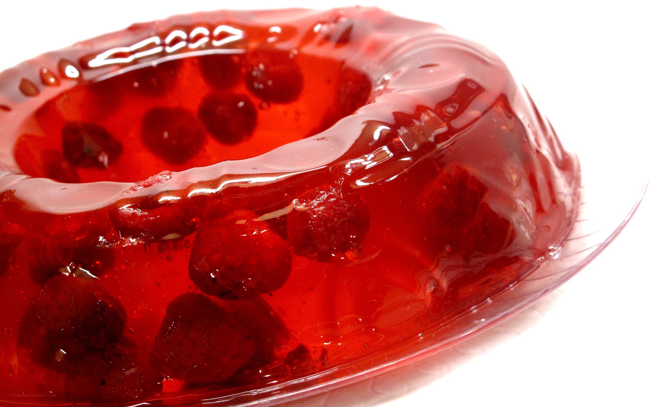 red jelly with berries