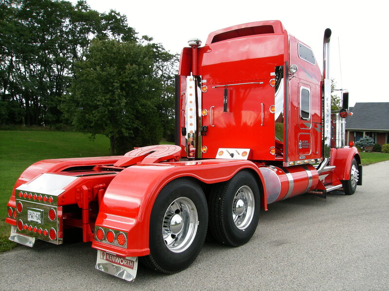 Red Kenworth Truck — Calm