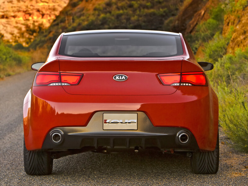 Red Kia Cadenza Concept