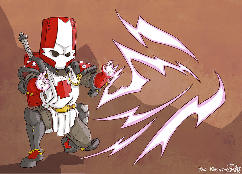 Red Knight character art