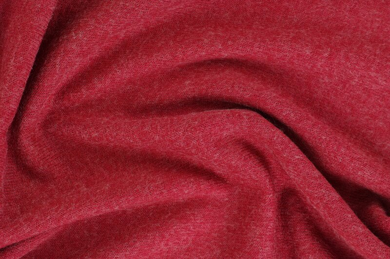 red knitted fabric texture