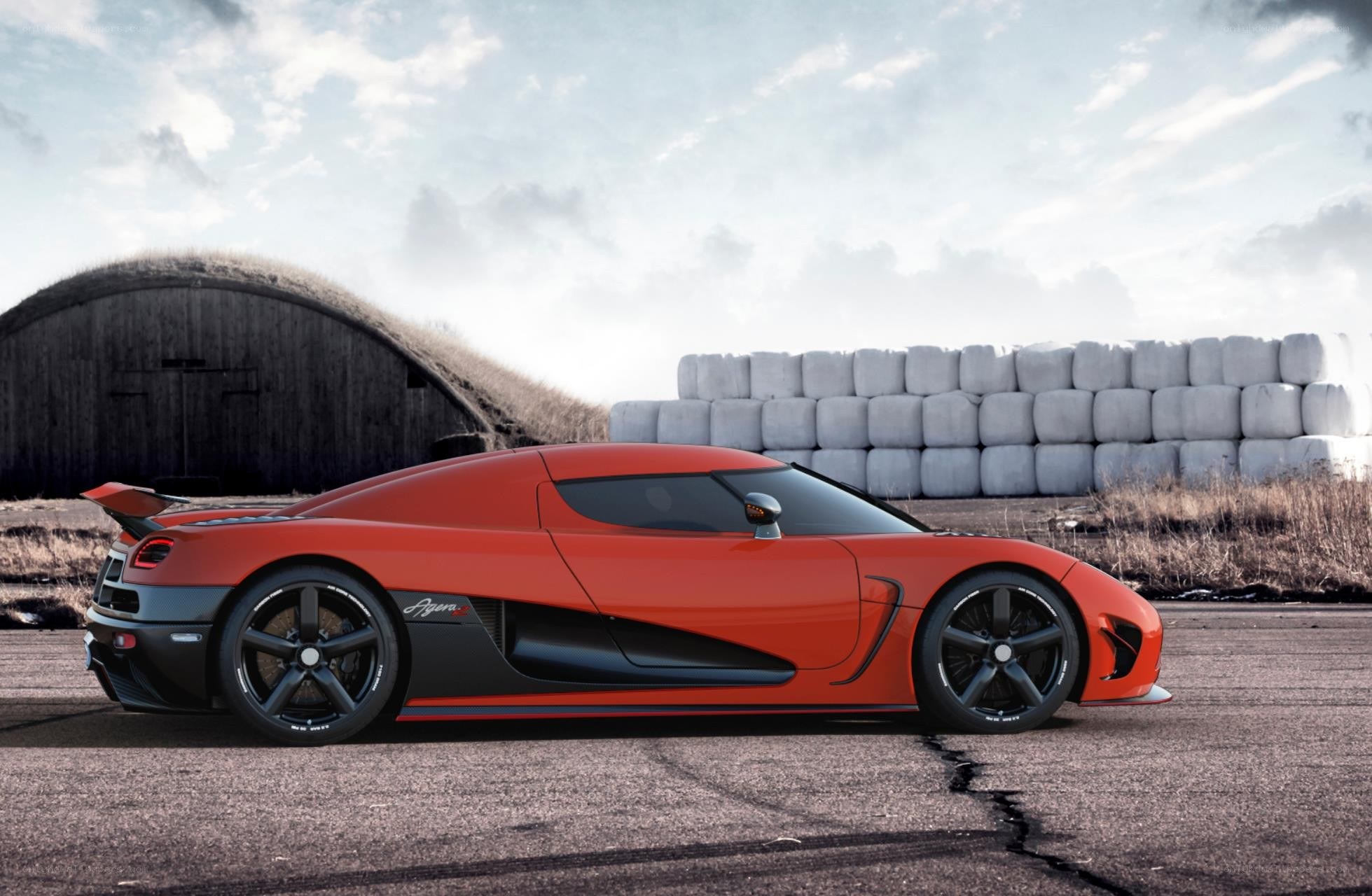 Red Koenigsegg Agera RS