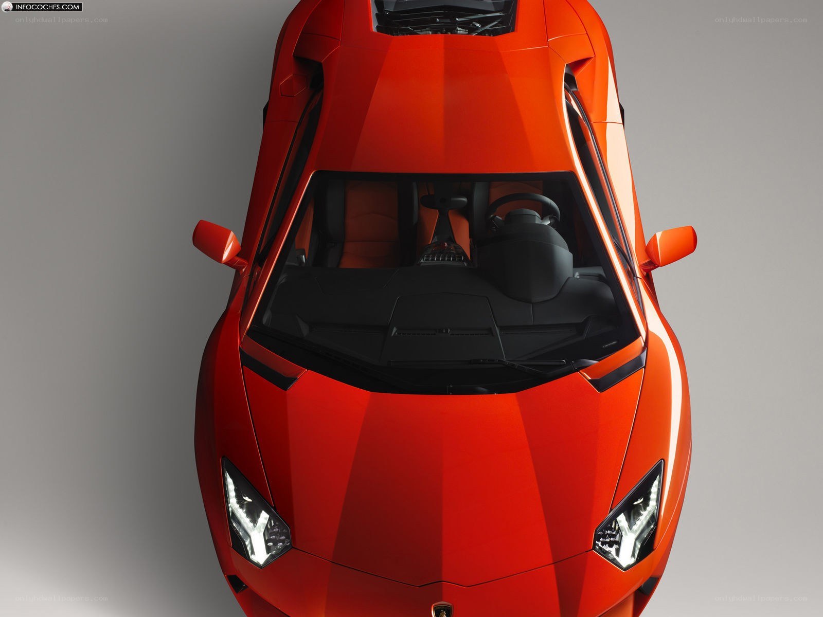 Red Lamborghini Aventador