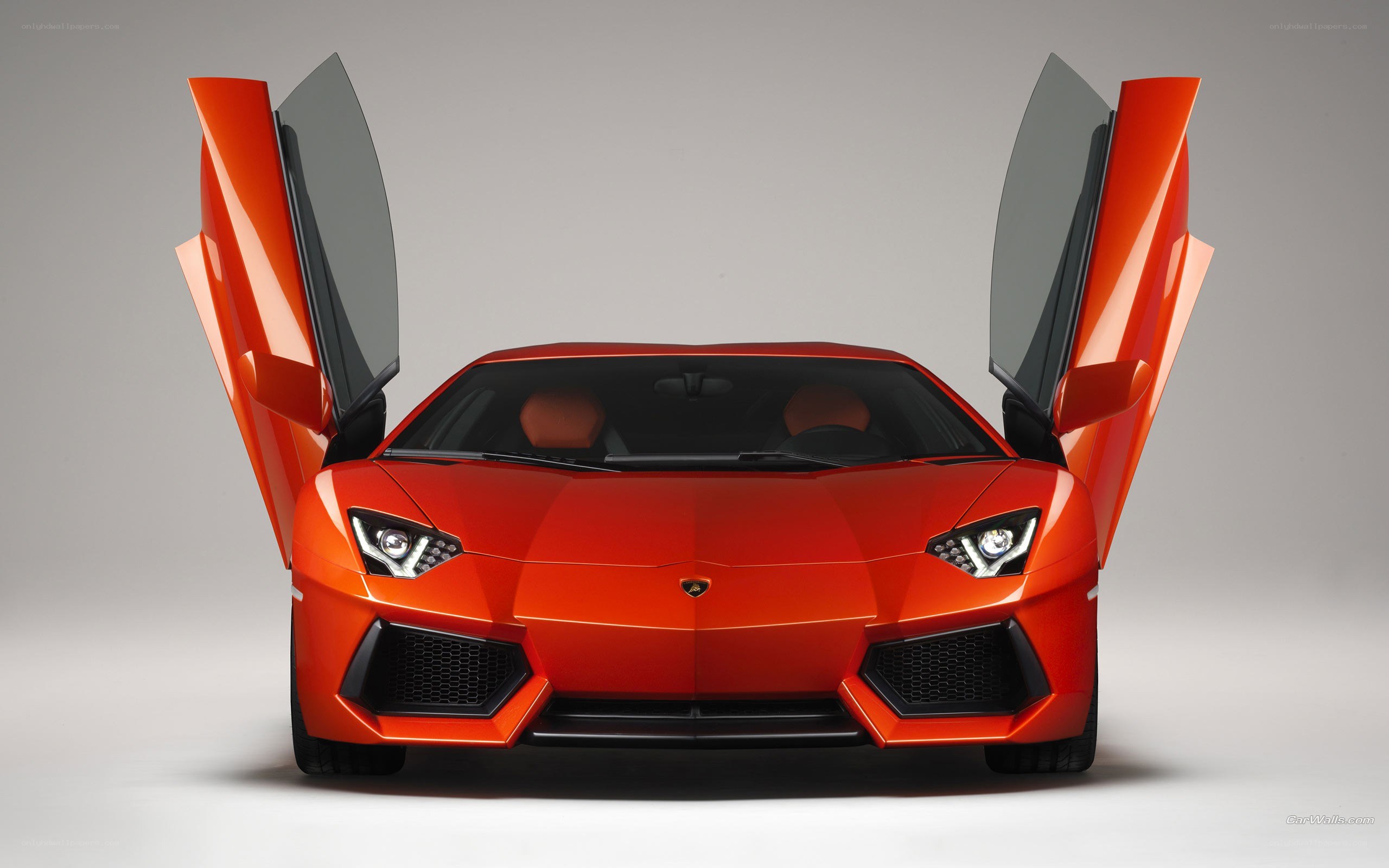 Red Lamborghini Aventador