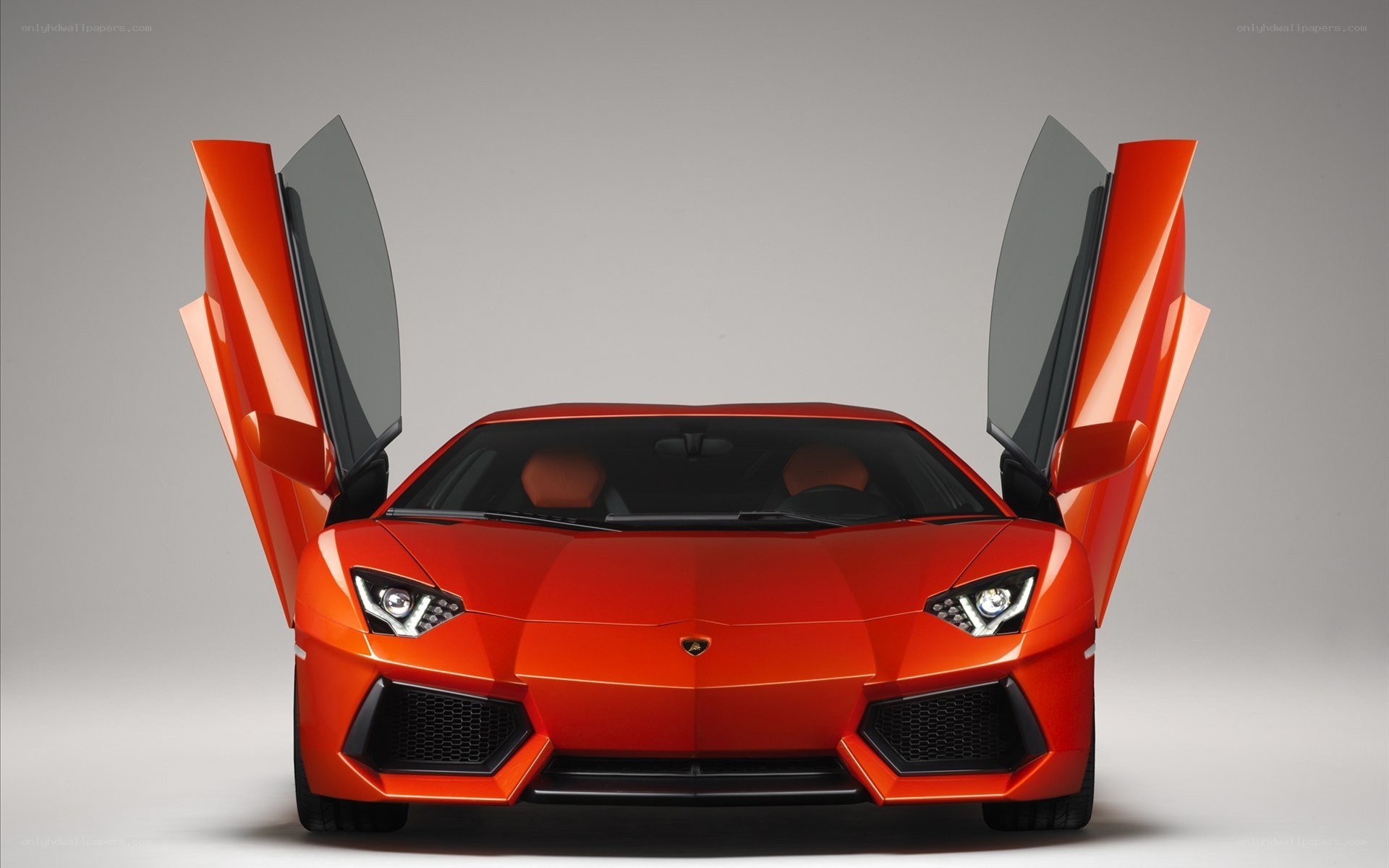 Red Lamborghini Aventador