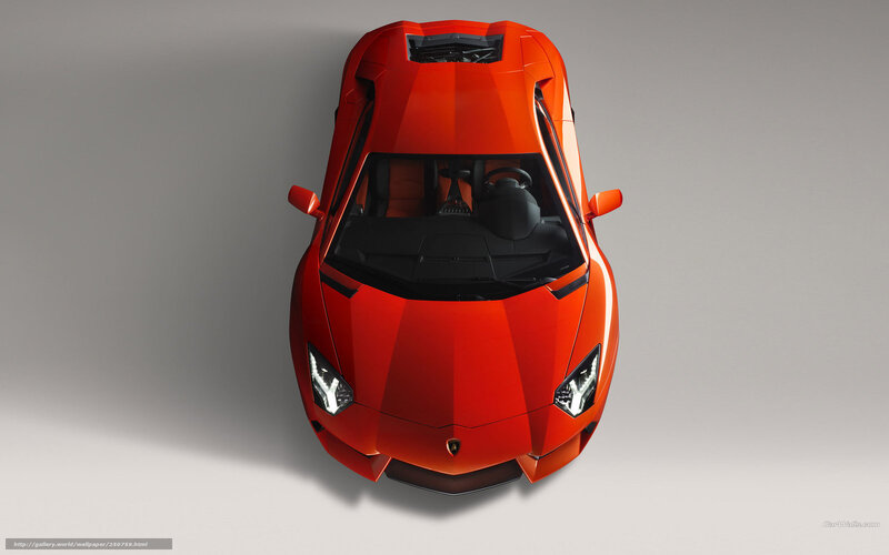 Red Lamborghini Aventador — Neutral, 3d Render, Car