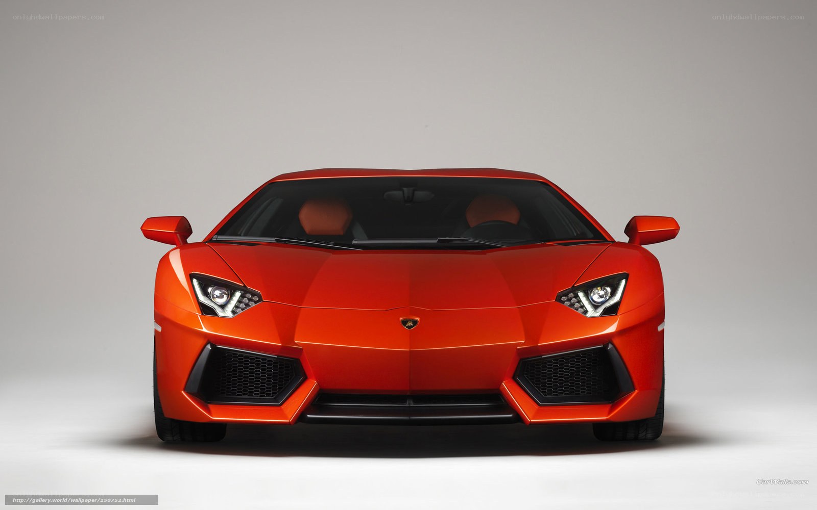 Red Lamborghini Aventador