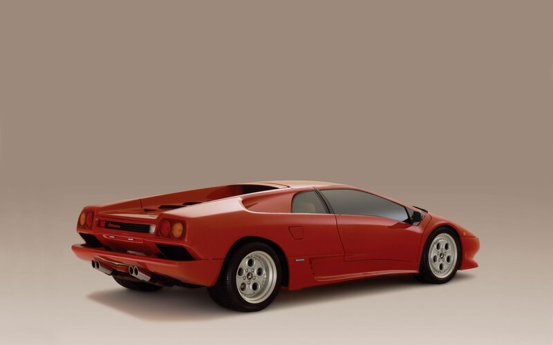 Red Lamborghini Diablo