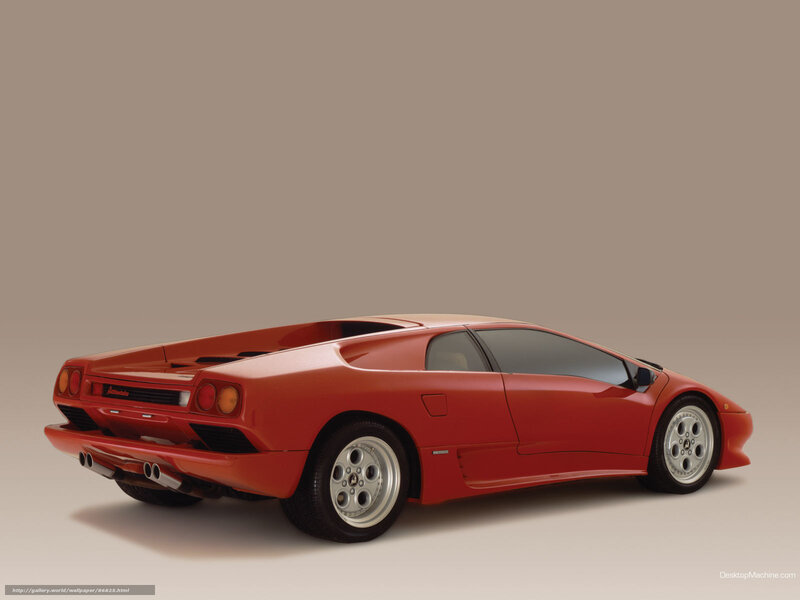 Red Lamborghini Diablo