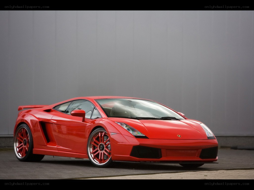 Red Lamborghini Gallardo