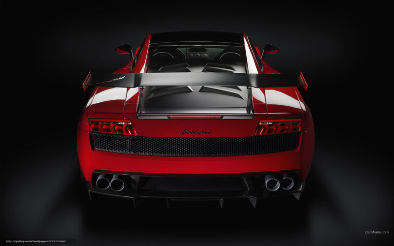 Red Lamborghini Gallardo