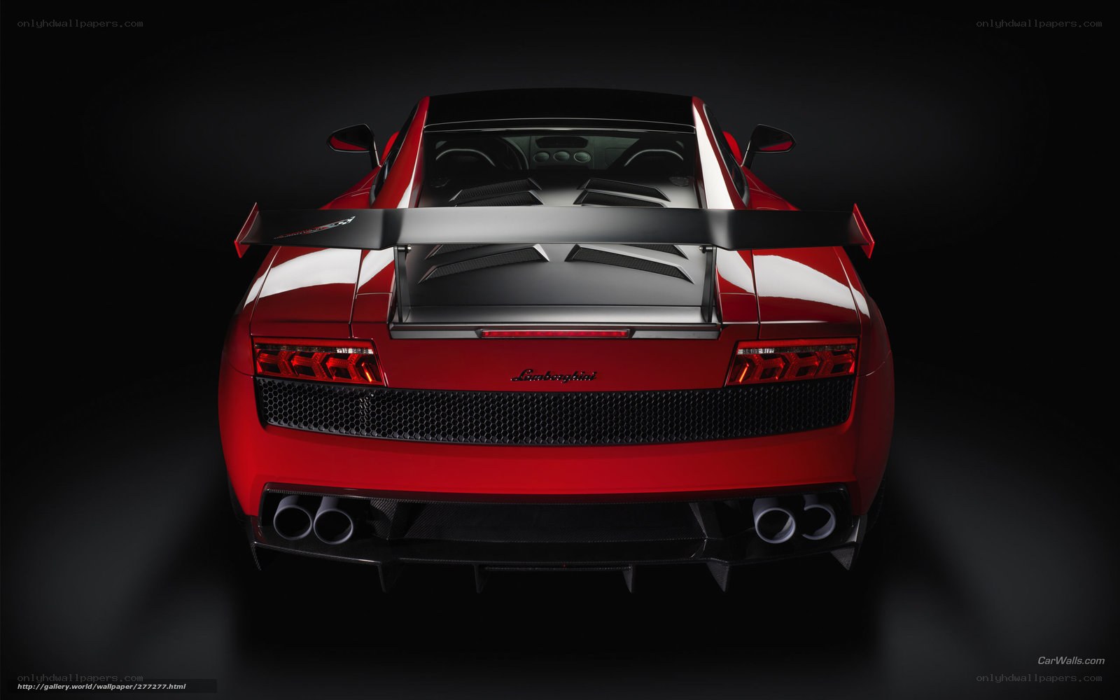 Red Lamborghini Gallardo