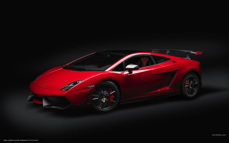 Red Lamborghini Gallardo