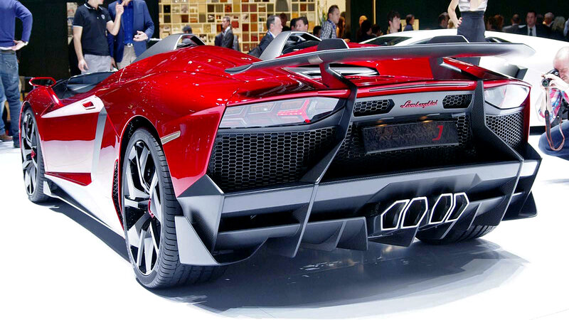 Red Lamborghini Jota