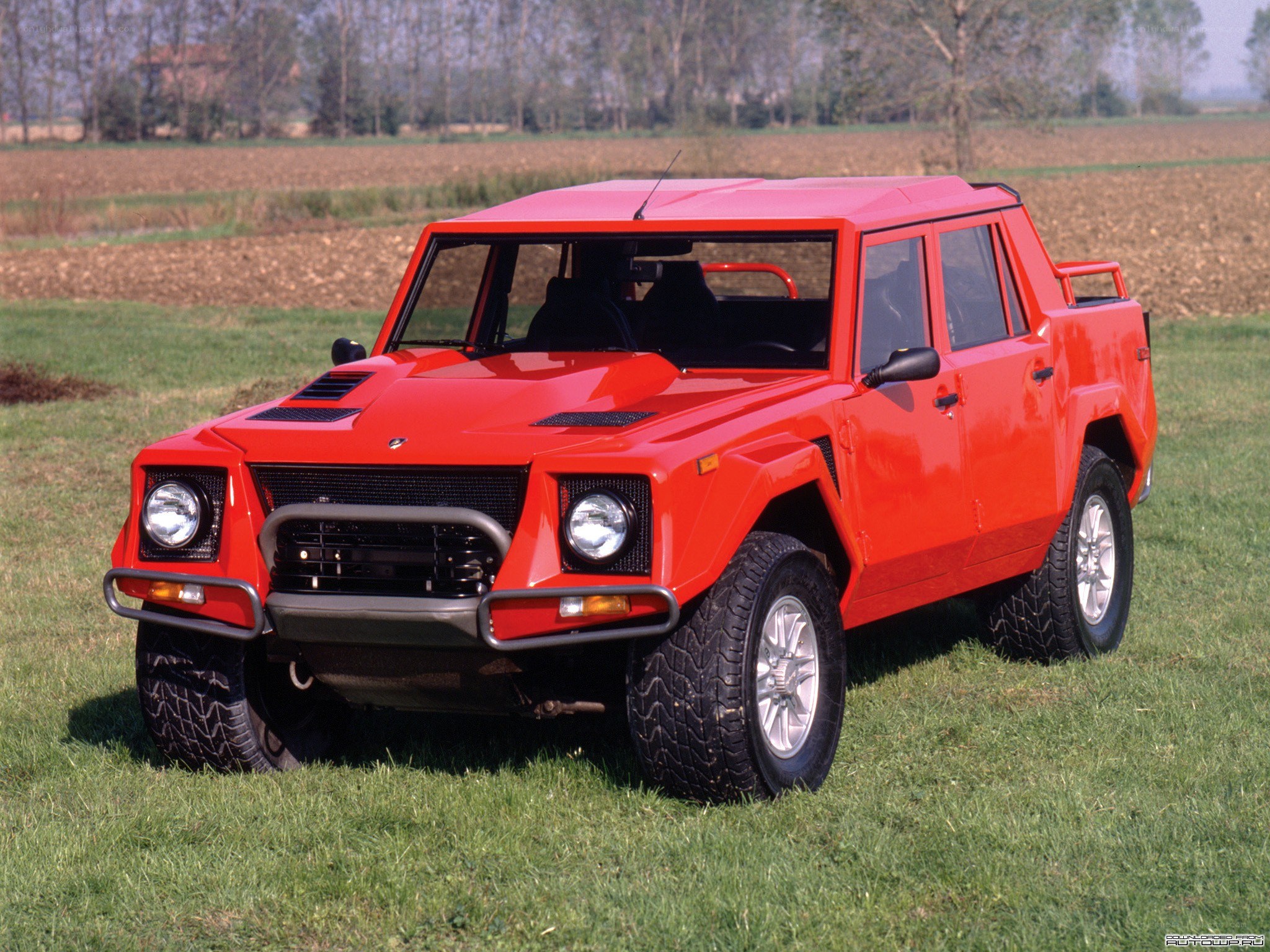 Red Lamborghini LM002
