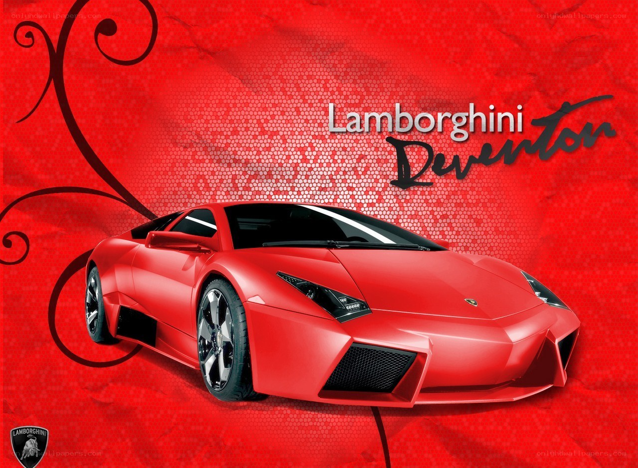 Red Lamborghini Reventon