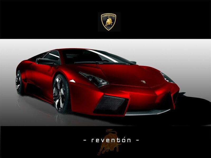 Red Lamborghini Reventon