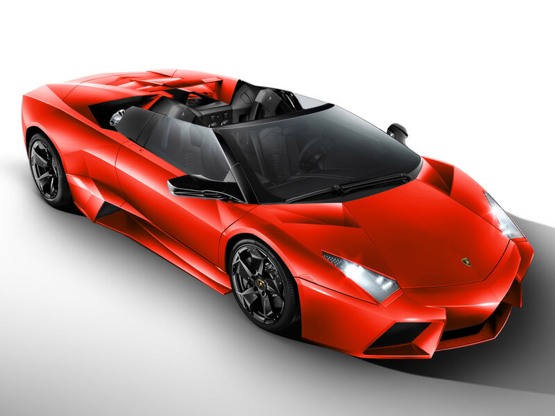 Red Lamborghini Roadster