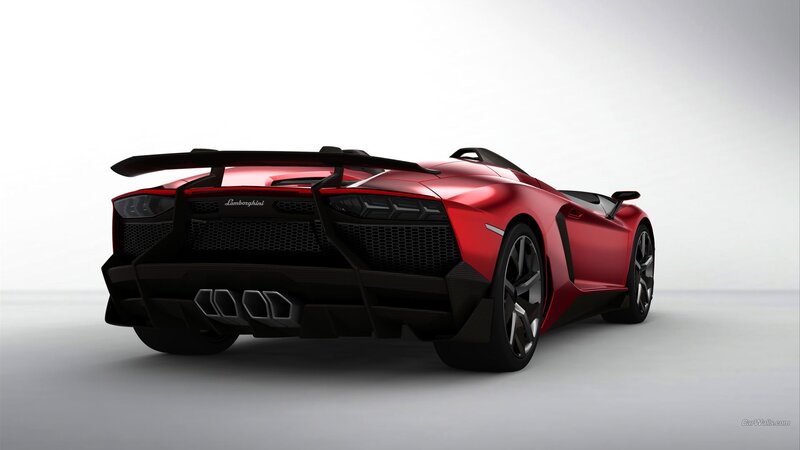 red lamborghini sports car