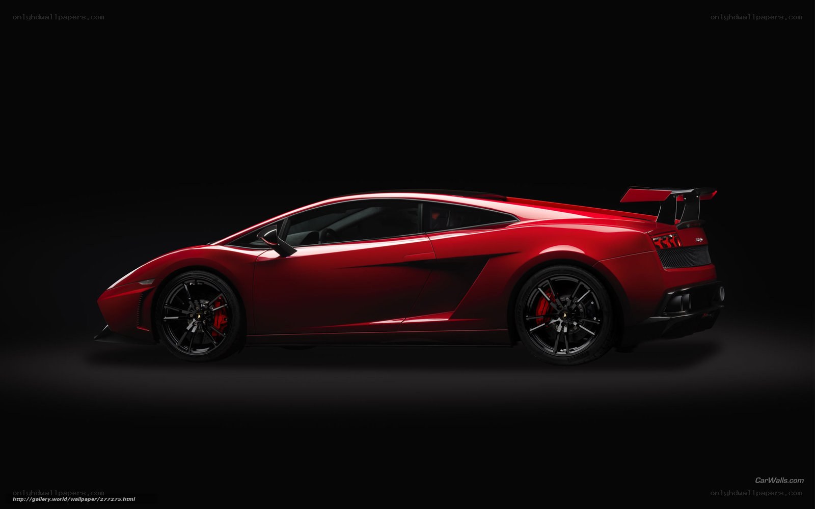 red lamborghini sports car