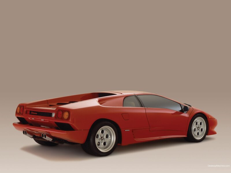red lamborghini sports car