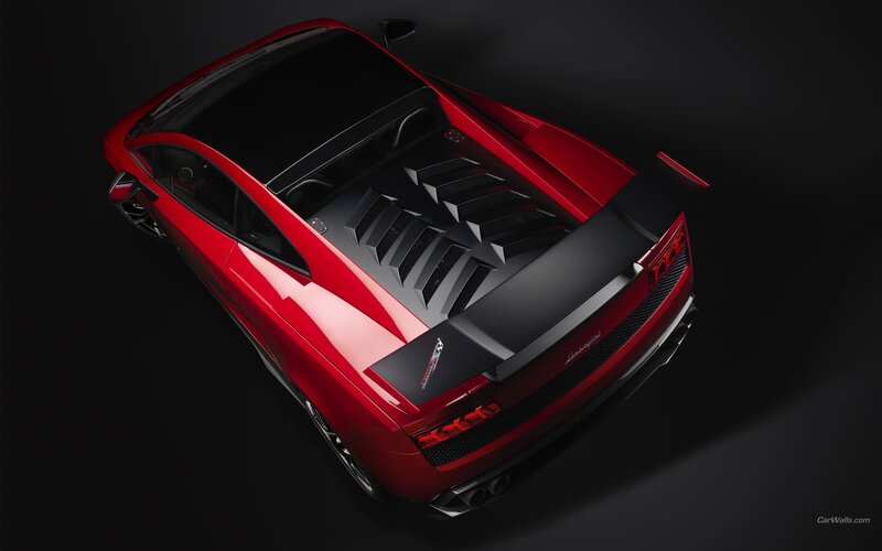 red lamborghini sports car