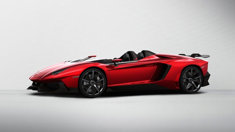red lamborghini sports car