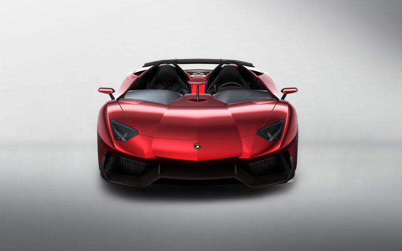 Red Lamborghini Sports Car — Dramatic, Photograph, Interior