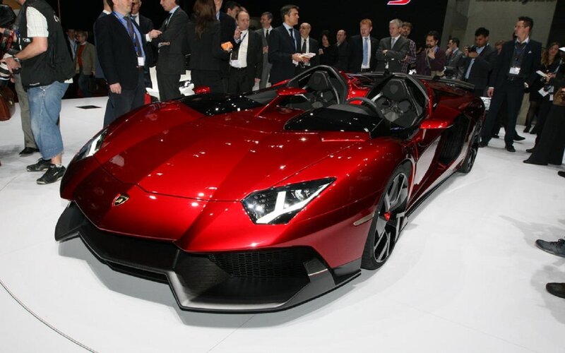 Red Lamborghini Sports Car — Formal
