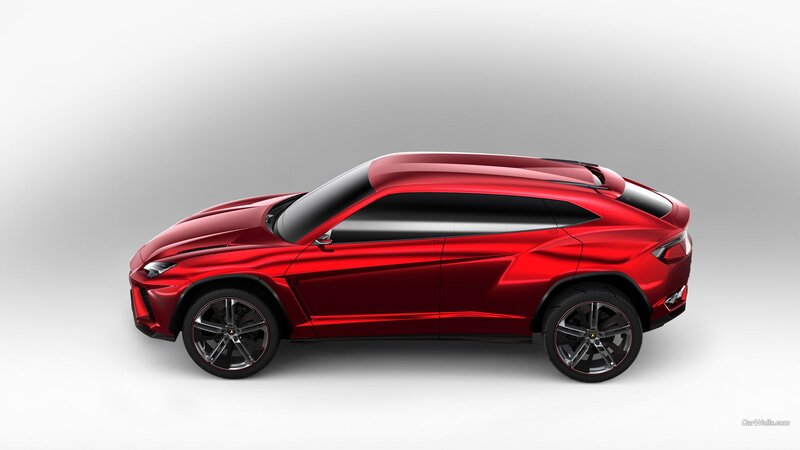 Red Lamborghini Suv — Neutral