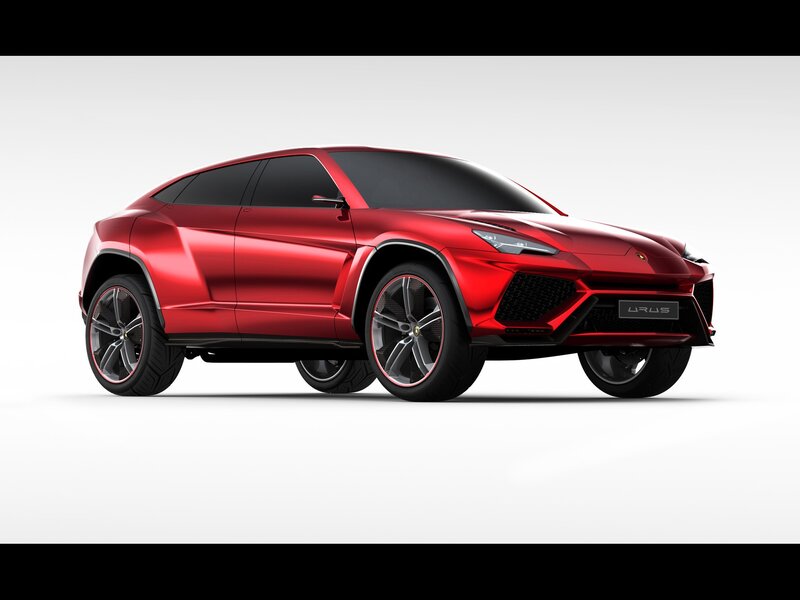 Red Lamborghini Urus — 3d Render