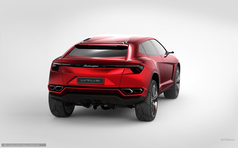 Red Lamborghini Urus — Modern, 3d Render, Car, Suv, Taillights