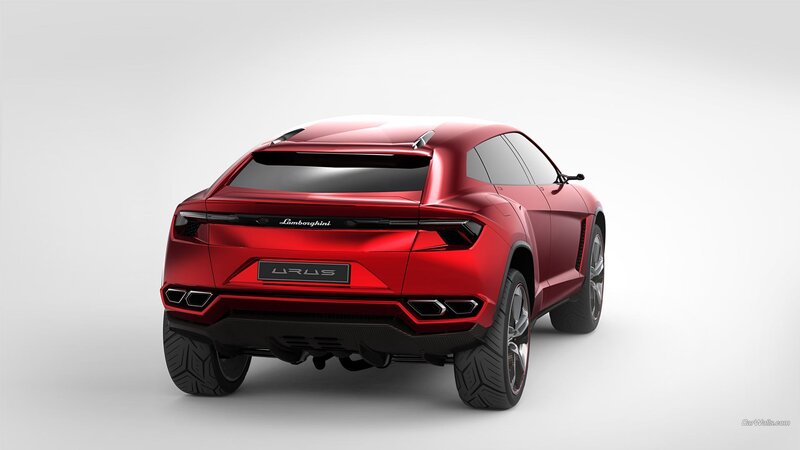 Red Lamborghini Urus — Modern, 3d Render, Car, Suv