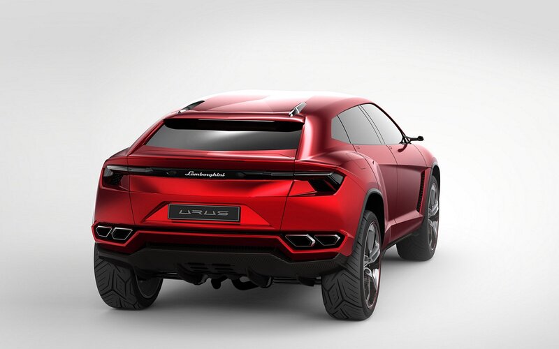 Red Lamborghini Urus — Modern, 3d Render, Car